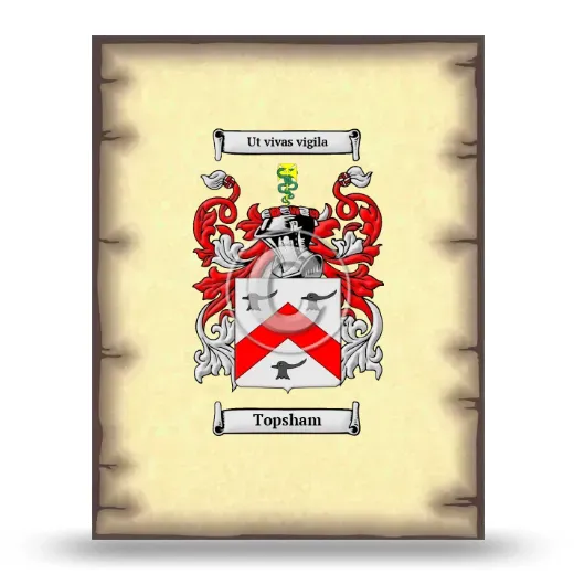 Topsham Coat of Arms Print