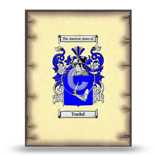 Tordof Coat of Arms Print