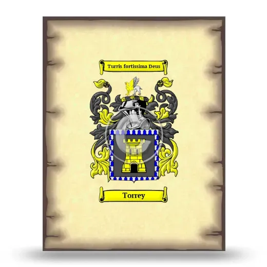 Torrey Coat of Arms Print