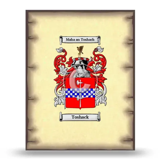 Toshack Coat of Arms Print