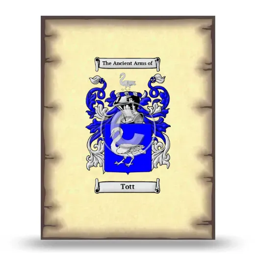 Tott Coat of Arms Print