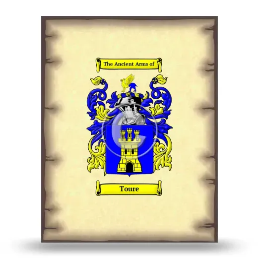 Toure Coat of Arms Print