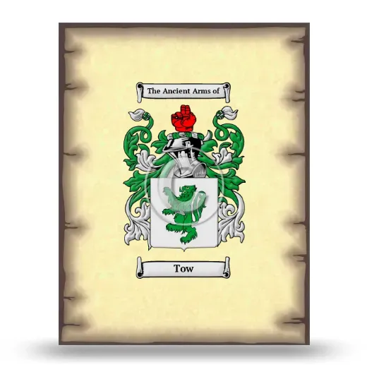 Tow Coat of Arms Print