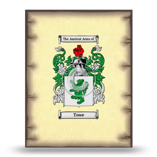 Towe Coat of Arms Print