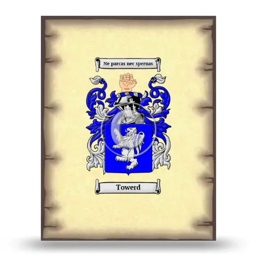 Towerd Coat of Arms Print