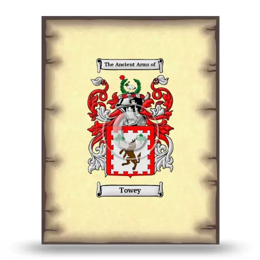 Towey Coat of Arms Print