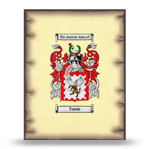 Towie Coat of Arms Print