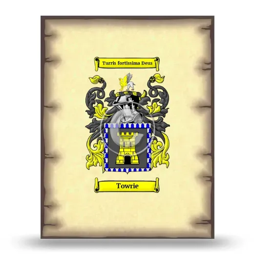 Towrie Coat of Arms Print