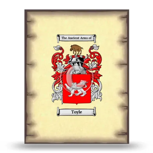 Toyle Coat of Arms Print
