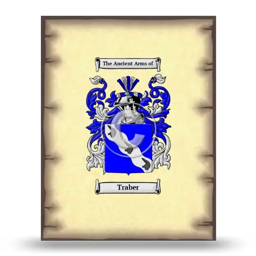 Traber Coat of Arms Print