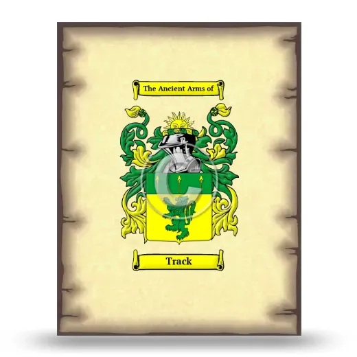 Track Coat of Arms Print
