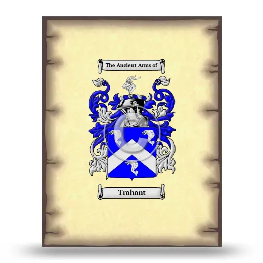 Trahant Coat of Arms Print