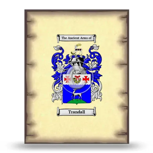 Trandall Coat of Arms Print