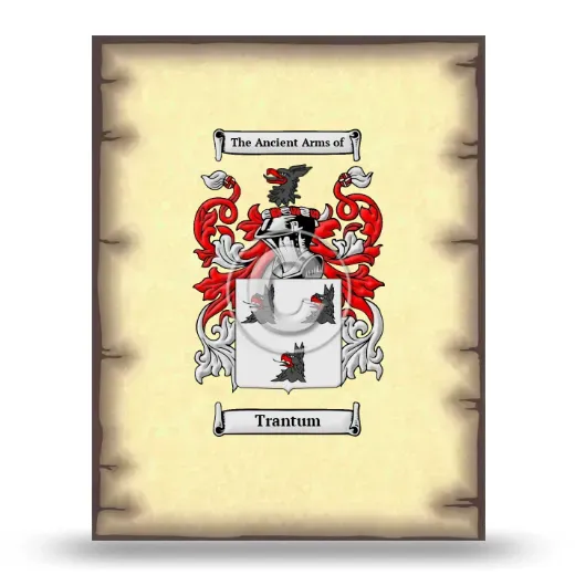 Trantum Coat of Arms Print