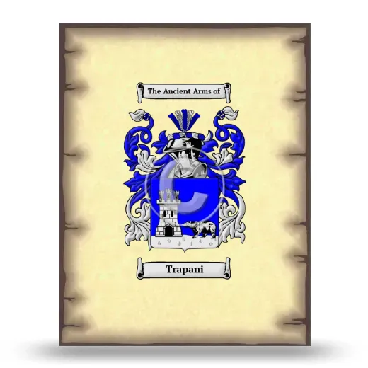 Trapani Coat of Arms Print