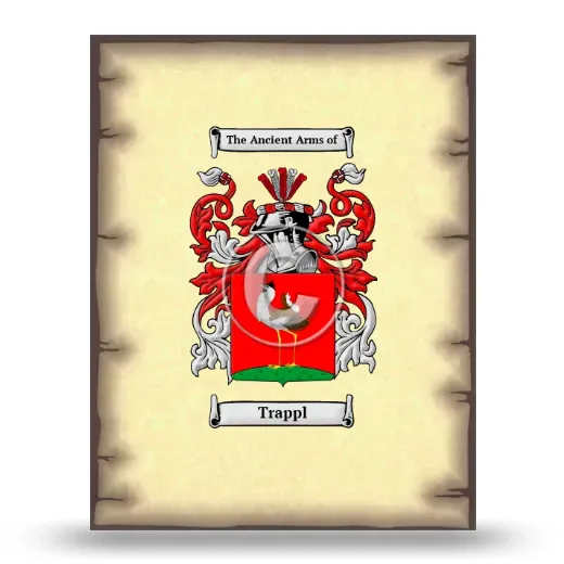 Trappl Coat of Arms Print