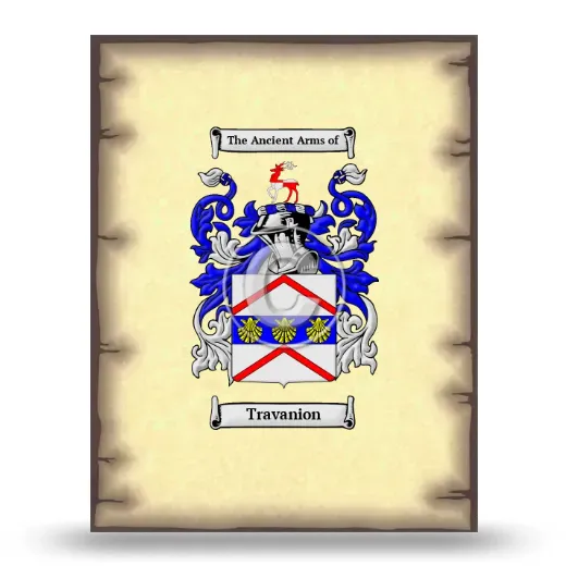 Travanion Coat of Arms Print