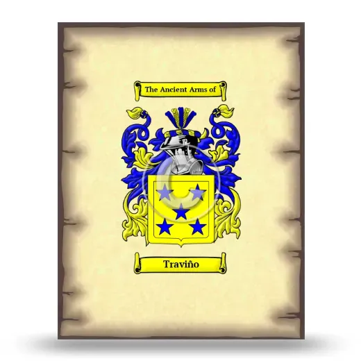 Traviño Coat of Arms Print