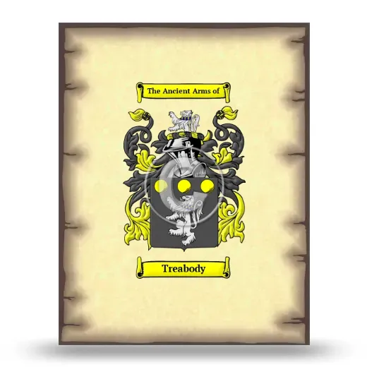 Treabody Coat of Arms Print
