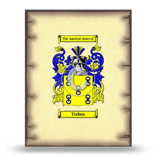 Trebas Coat of Arms Print