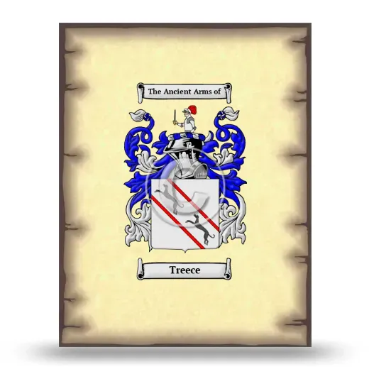 Treece Coat of Arms Print