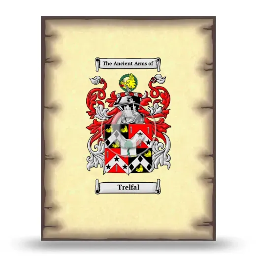 Trelfal Coat of Arms Print
