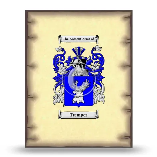 Tremper Coat of Arms Print