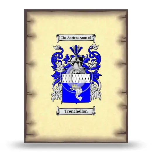 Trenchellon Coat of Arms Print