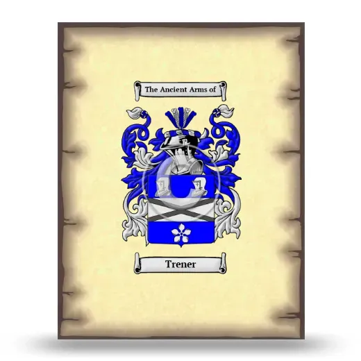 Trener Coat of Arms Print