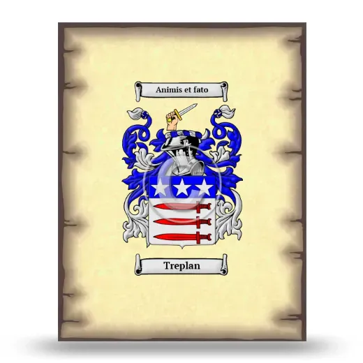 Treplan Coat of Arms Print