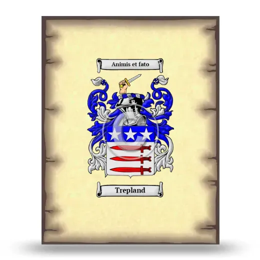 Trepland Coat of Arms Print