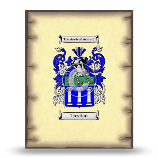 Trestian Coat of Arms Print