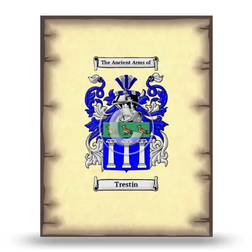 Trestin Coat of Arms Print
