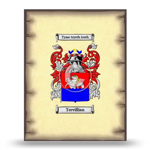 Trevillian Coat of Arms Print