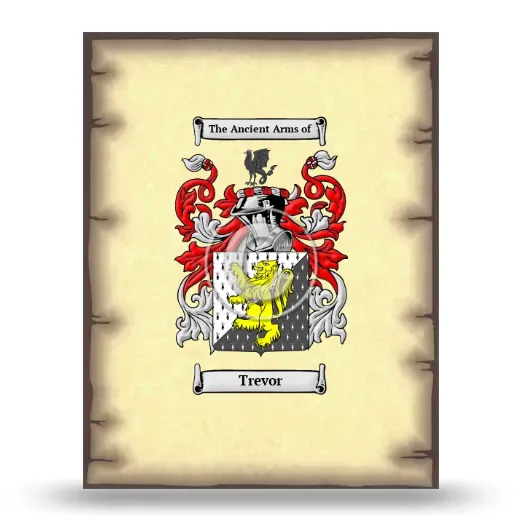 Trevor Coat of Arms Print
