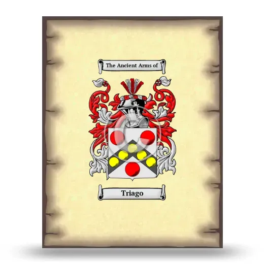 Triago Coat of Arms Print