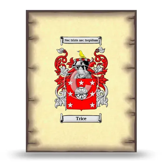 Trice Coat of Arms Print