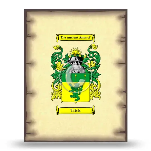 Trick Coat of Arms Print