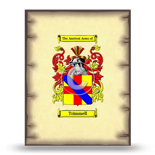 Trimmell Coat of Arms Print