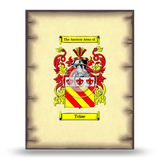 Trine Coat of Arms Print