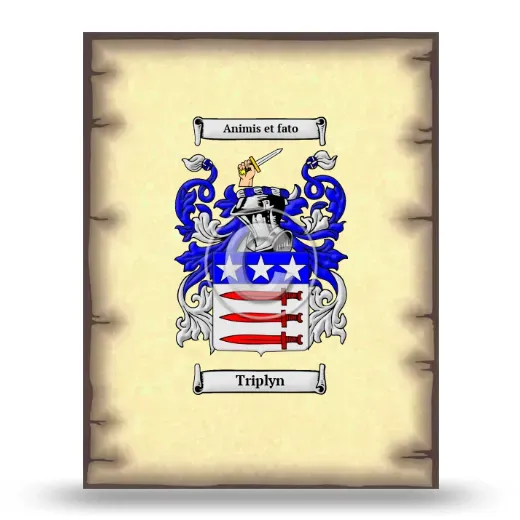 Triplyn Coat of Arms Print