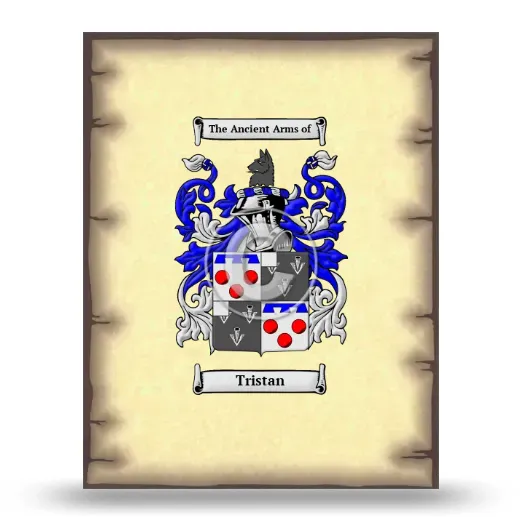 Tristan Coat of Arms Print