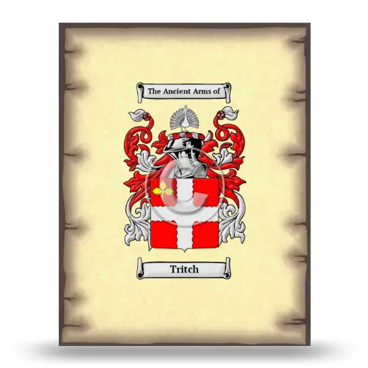 Tritch Coat of Arms Print