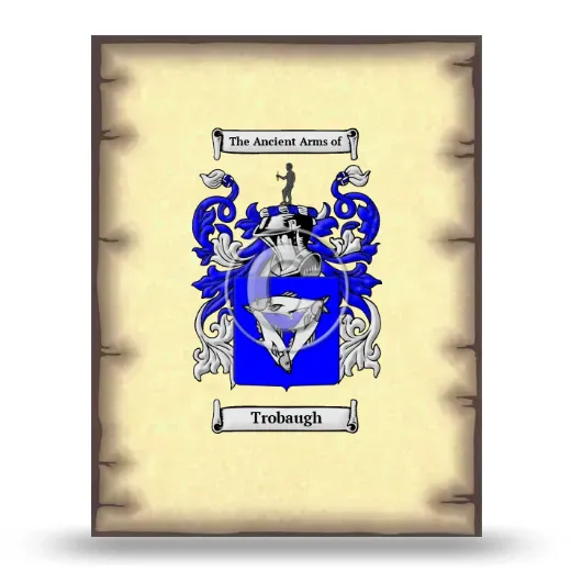 Trobaugh Coat of Arms Print