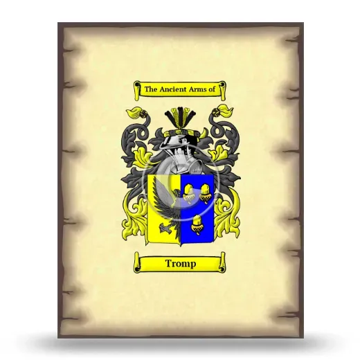 Tromp Coat of Arms Print