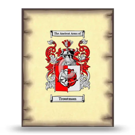 Troutman Coat of Arms Print