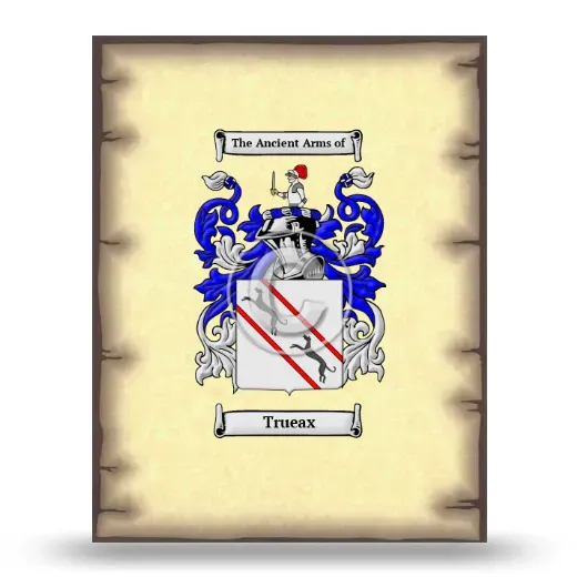 Trueax Coat of Arms Print