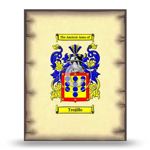 Trujillo Coat of Arms Print