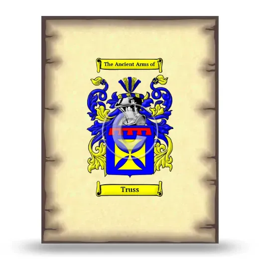 Truss Coat of Arms Print