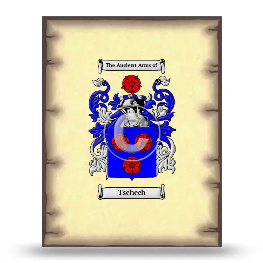 Tschech Coat of Arms Print